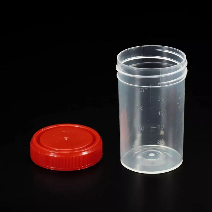 Frasco Recolector Muestras De Orina Frascos Esteril 60 Ml