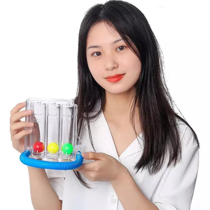 Ejercitador Pulmonar Respiratorio Espirometro 600ml - 1200ml