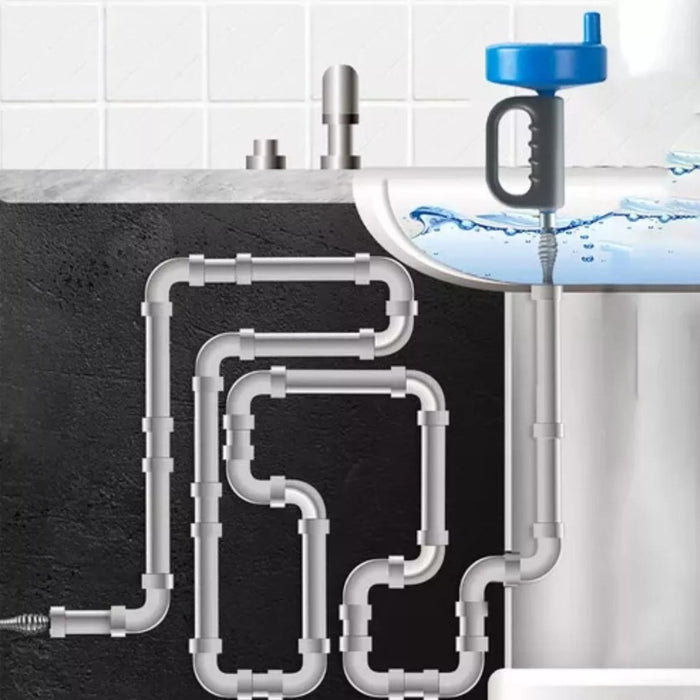 Sopapo Destapador Cañerias 5mts Laucha Sonda Destapador Wc