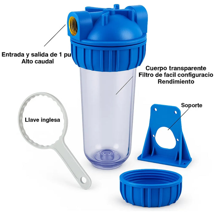 Carcasa Filtro 5 Filtro Malla Lavable 2,5x5 Antisarro 1p