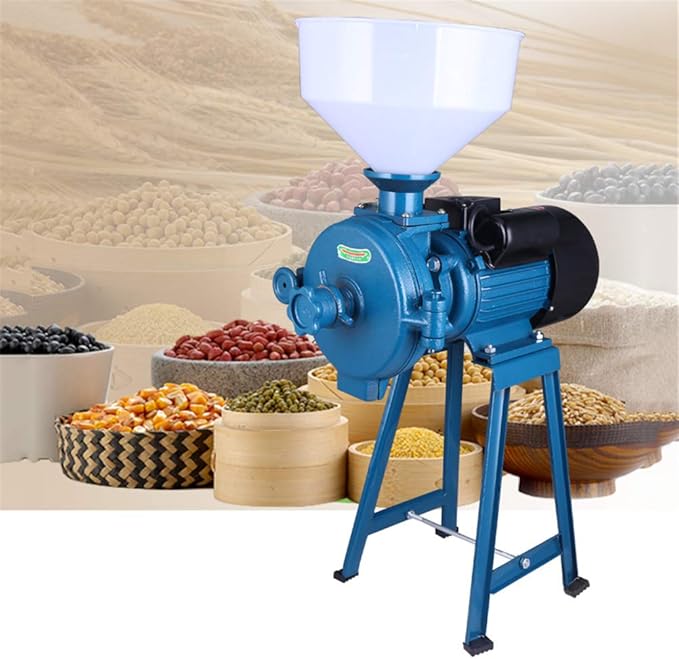 Chancadora 3hp Molino Eléctrico Choclo Chancador Maíz 2200w