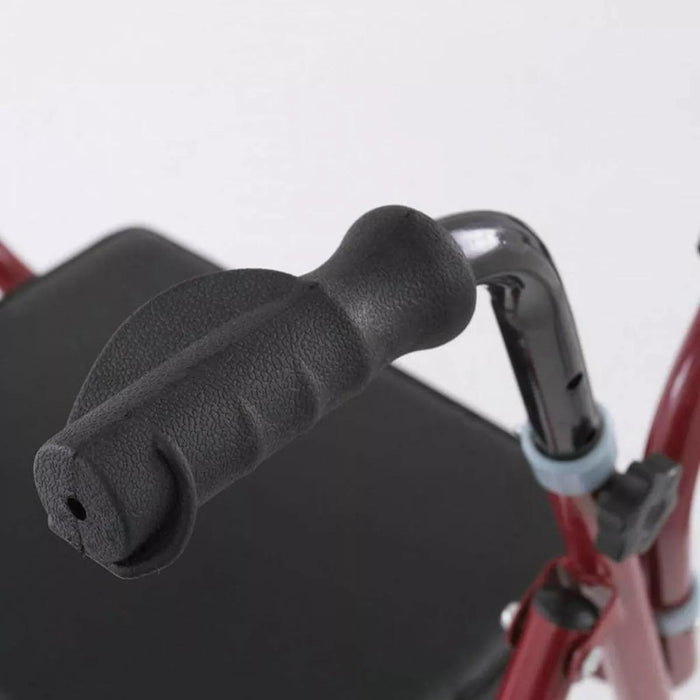 Andador Burrito Plegable Asiento 2 Ruedas Adulto Ortopedico