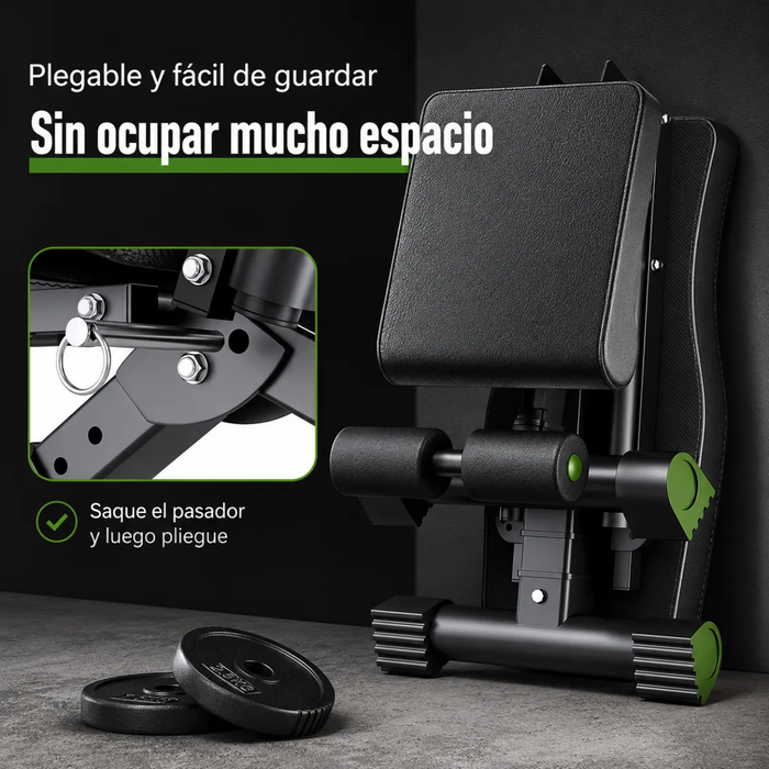 Banca Multifuncional Banca Pesas Plegable Gym Ejercicio 13-1