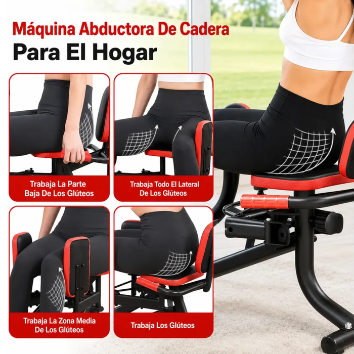 Banco Multifuncional De Abductores Fitness Pierna Cadera Gym