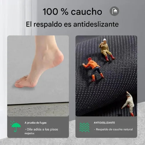 Alfombra Tapete Piso Baño 40x60cm Diatomita Antideslizante
