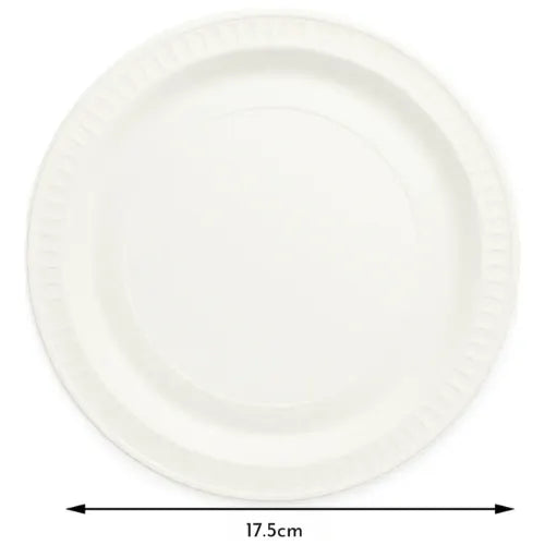 100 Platos Plásticos Desechables Fiesta Cumpleaños 17.5cm