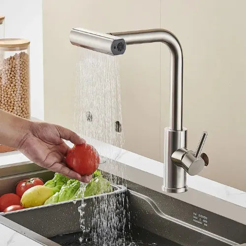 Llave Monomando Grifo Cocina Extension Flexible Lavaplatos