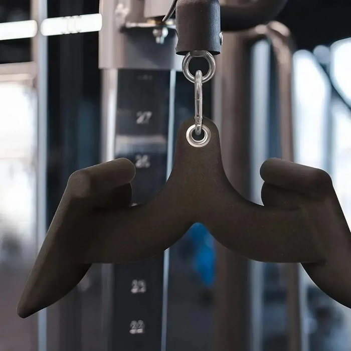 Kit Agarres Poleas Gym Barra Ejercitar Espalda Y Trícep 5pzs