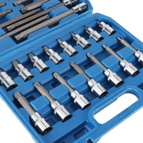 Kit Dados Torx Llave Punta Estirada Estrella Automotriz 26pc