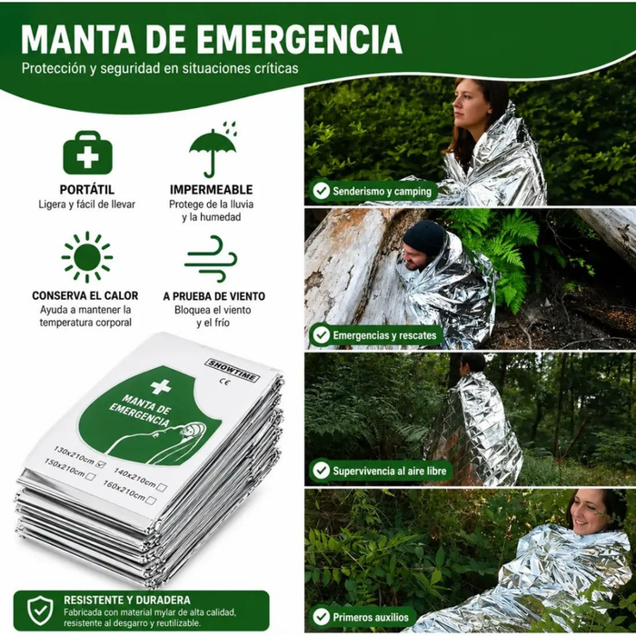 Botiquin Emergencia Primeros Auxilios Curacion Esteril 100pc