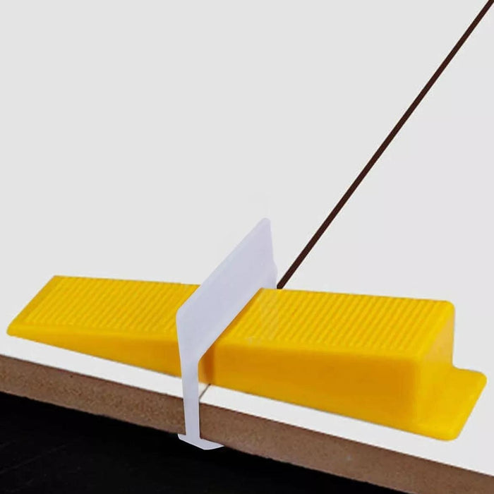 100 Clip Separador Nivelador Ceramica Porcelanato Cuña 1.5mm