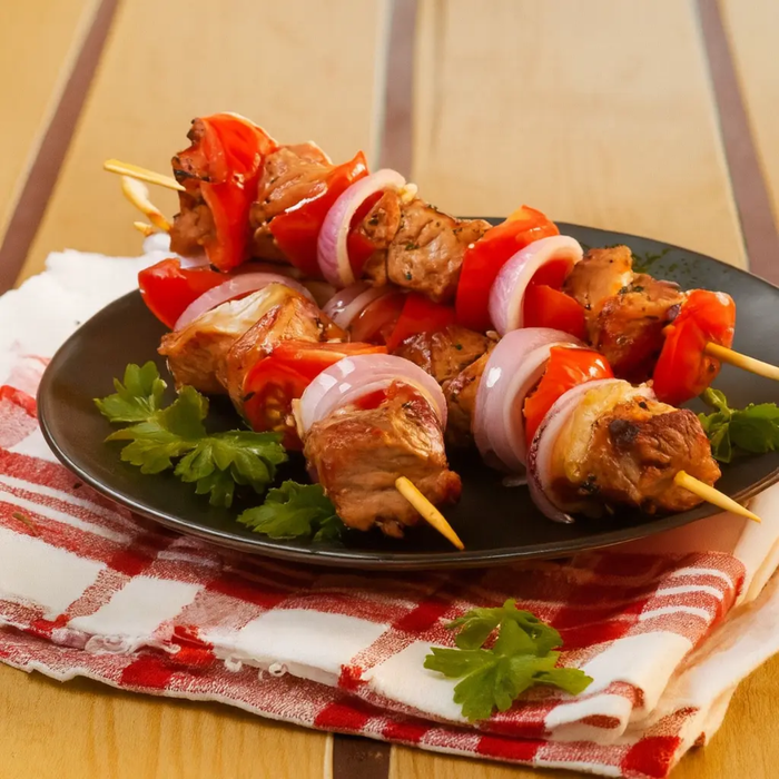 300 Palos Bambú 5mmx20cm Brochetas Parrilla Anticucho Pincho