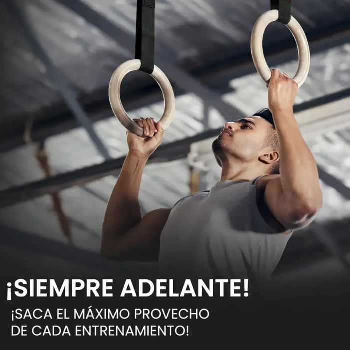 Anillas Olimpicas Hebillas Metalicas De Crossfit Calistenia