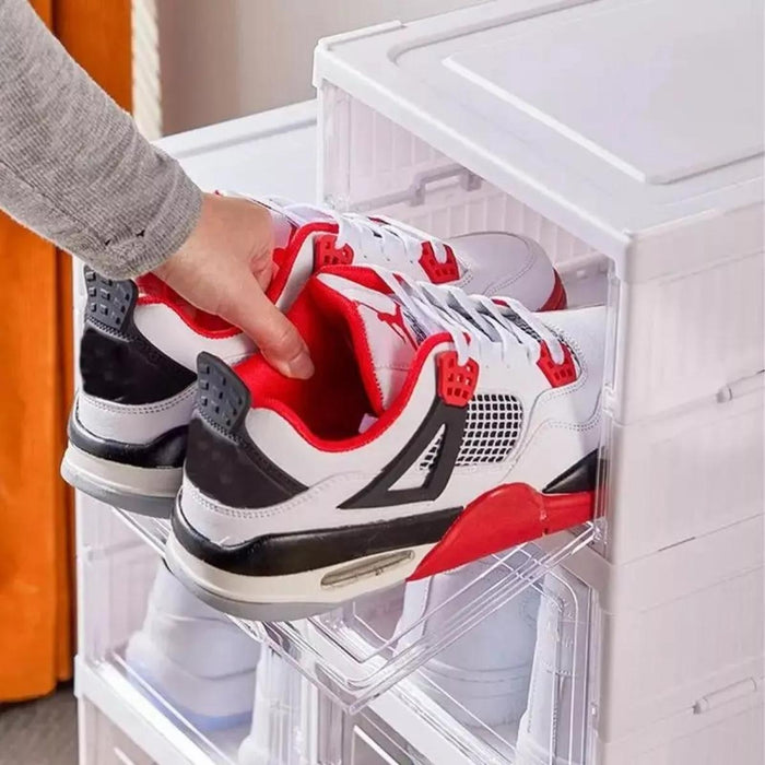 Organizador De Zapatos 6 Niveles Caja Organizadora Plegables