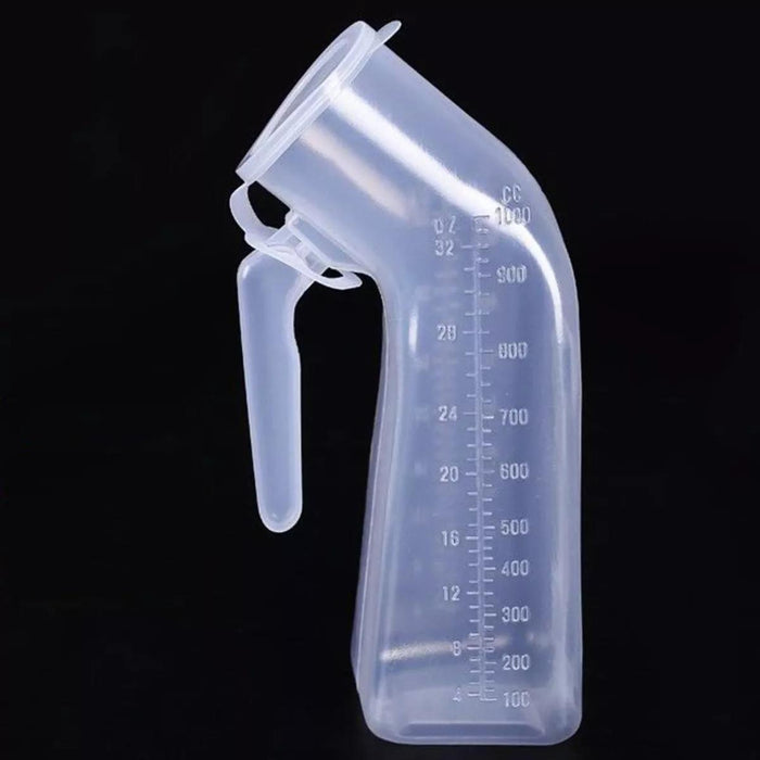 Pato Urinario Masculino Portatil Tapa Adulto Pelele 1000 Cc