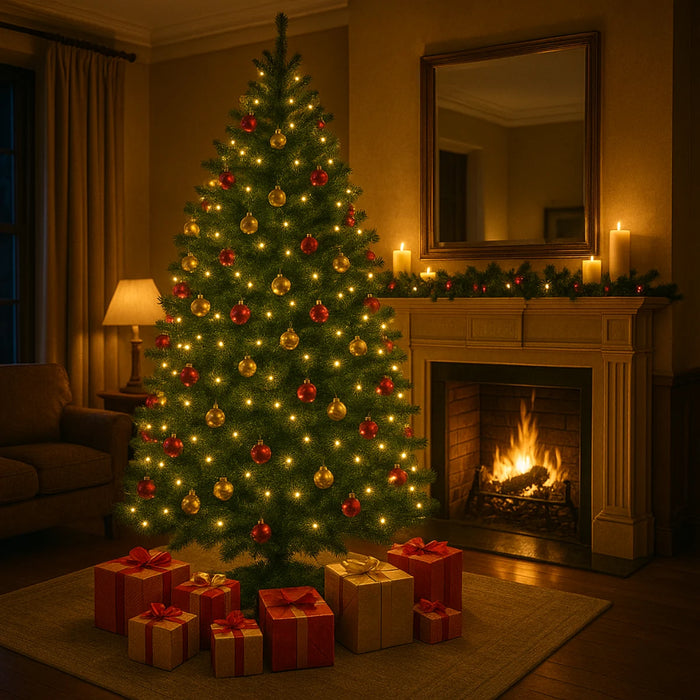 Arbolito De Navidad Pino Artificial Árbol Decoración