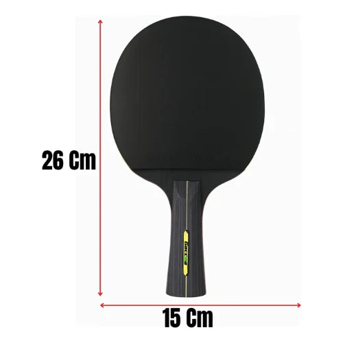 Pack 2 Paletas Ping Pong 3 Pelotas Negro/rojo Tenis De Mesa