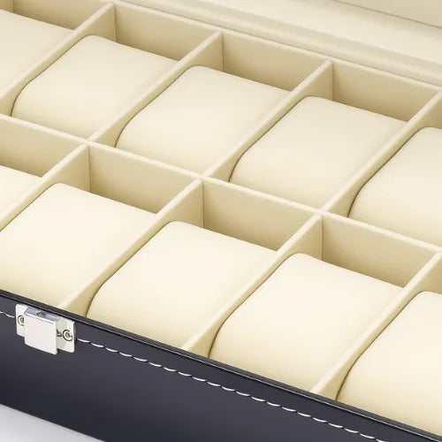 Caja Organizadora Relojes Estuche Porta Reloj Exhibidor 10pc