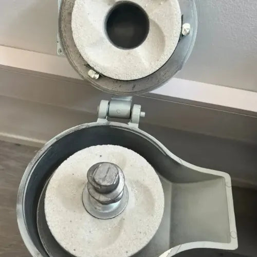 2 Disco De Piedra Repuesto Chancadora Molino Granos Humedos