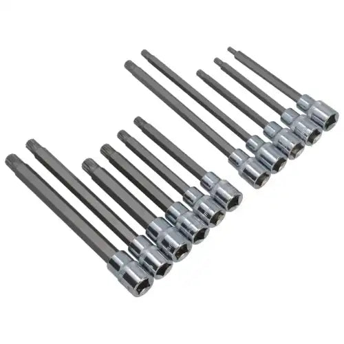 Kit Dados Torx Llave Punta Estirada Estrella Automotriz 26pc