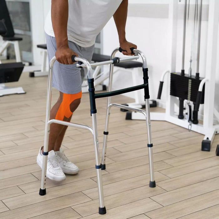 Andadera Ortopedica Adulto Andador Plegable Aluminio 120 Kg