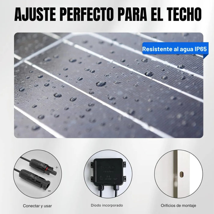 Panel Solar 200w 12v 36 Celdas Monocristalino Fotovoltaico