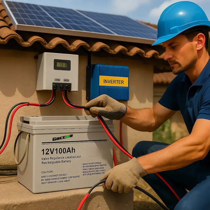 Bateria Ciclo Profundo 12v 100ah Panel Solar Gel Carga Solar