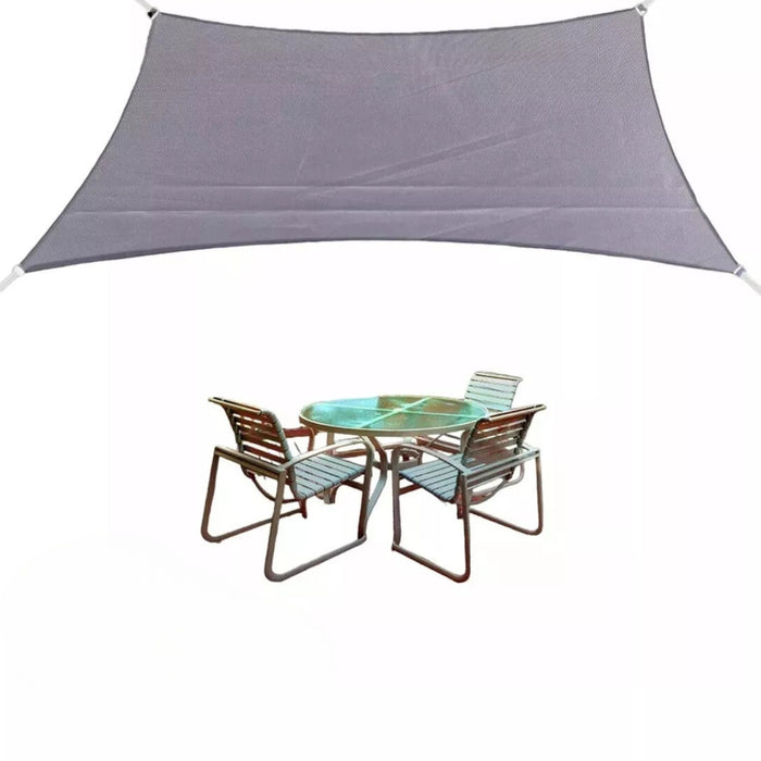 Toldo Vela Toldos Grandes Toldo Rectangular Impermeable 2x5 gris