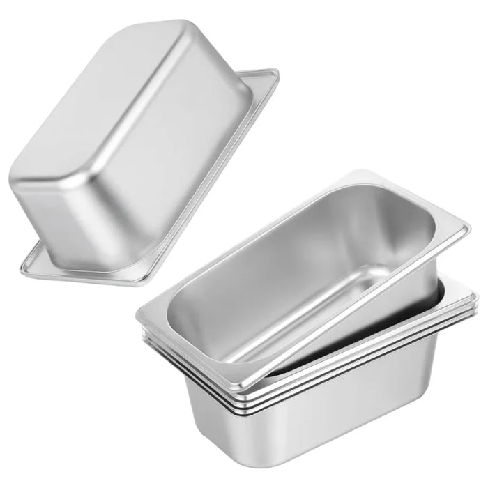 Bandeja Deposito Gastronomico Acero Inox Tapa 26,5x16,5x10cm