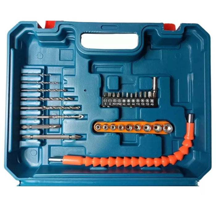 Taladro Inalambrico 28v Atornillador Impacto + 2 Bateria 68v