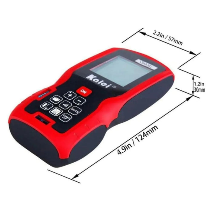 Medidor Distancia Laser Medidor Digital Portatil 100 Metros