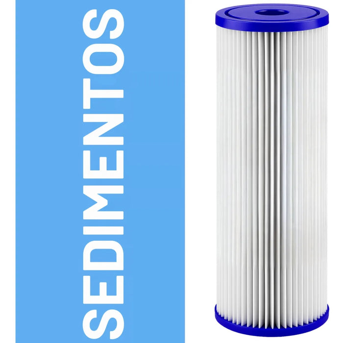 Filtro Agua 3 Etapas Antisarro Ablandador 10 Pugadas 5 Micra