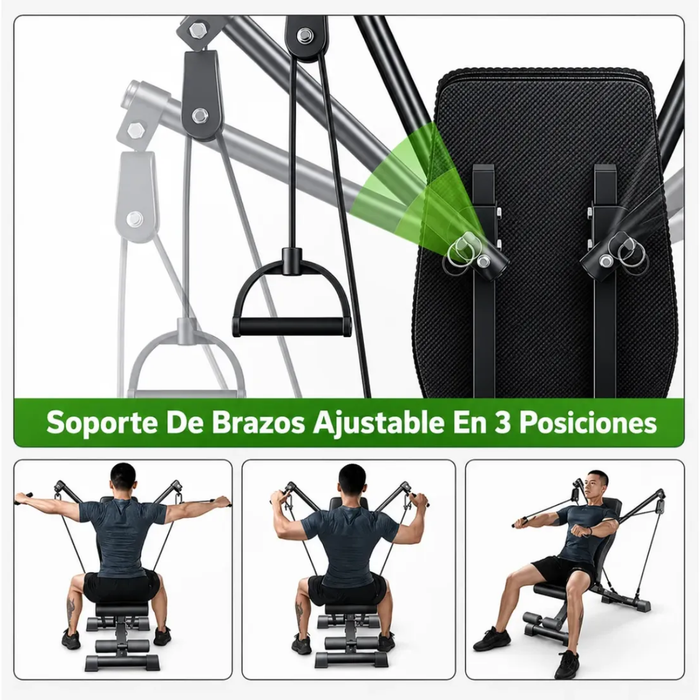 Banca Multifuncional Banca Pesas Plegable Gym Ejercicio 13-1