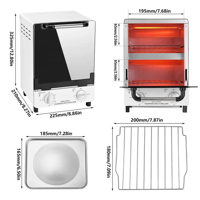 Esterilizador Seco Pupinel Podologia Manicure Profesional