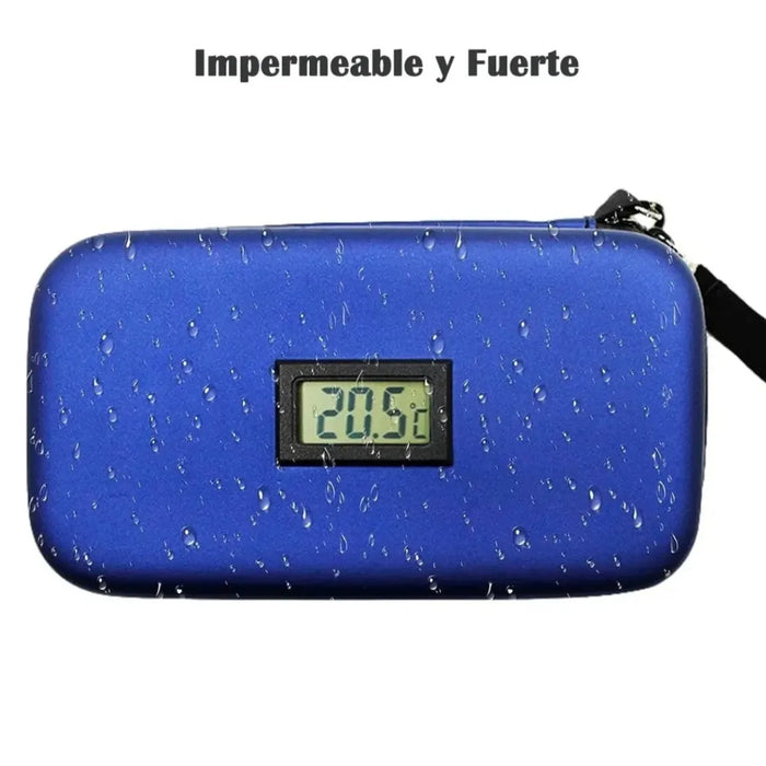 Estuche Porta Insulina Diabético Bolso Refrigerante + 2 Gel