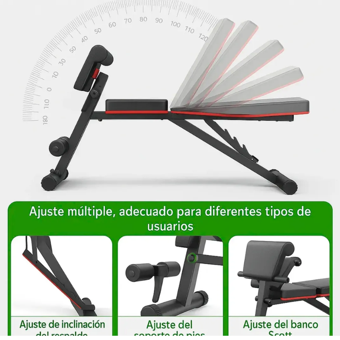 Press Banca Multifuncional Banca Para Pesas Banco Ejercicio