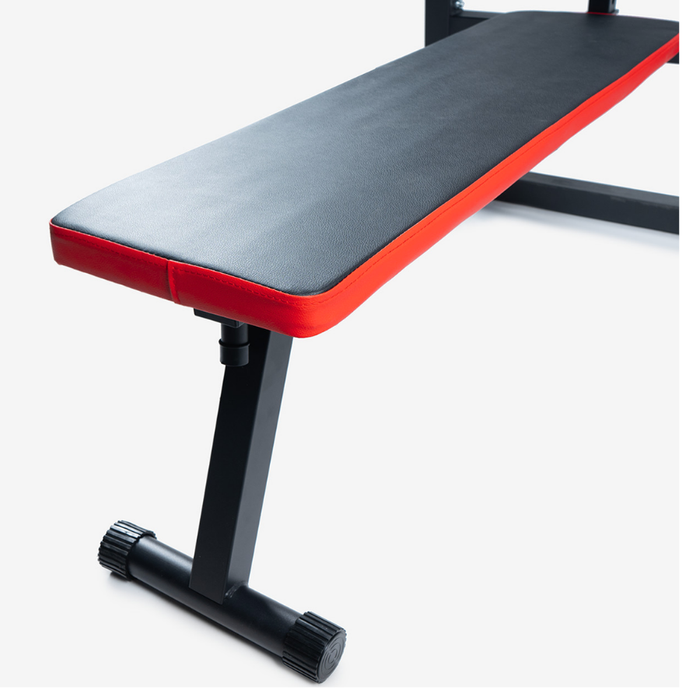 Multigimnasio Barra Multifuncional Dominadas Entrenamiento Negro Negro/rojo