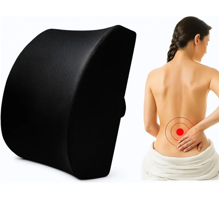 Cojin Corrector Espalda Lumbar Silla Oficina Auto Ergonómico