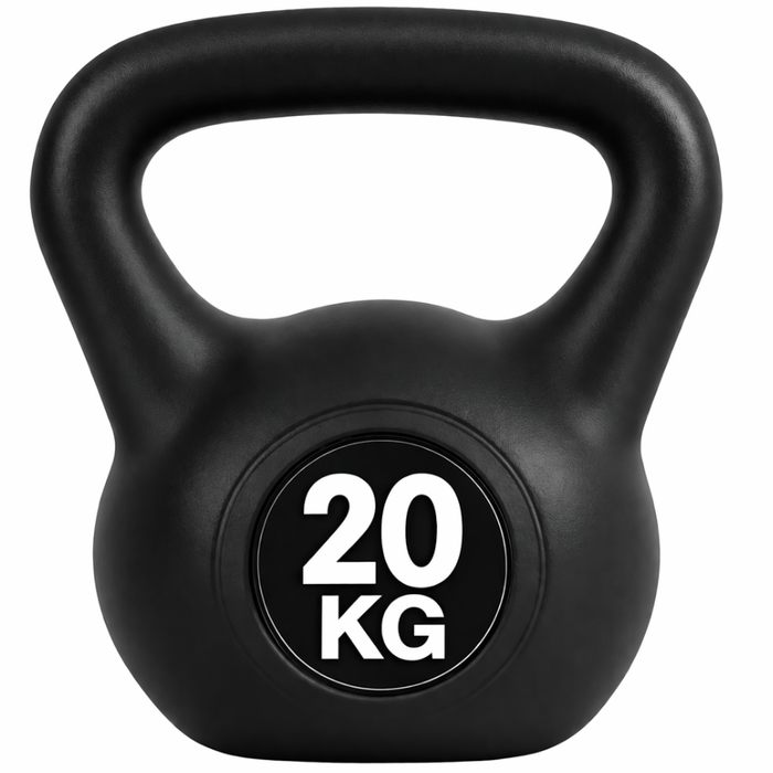 Pesa Kettlebell Rusa Entrenamiento Fitness Crossfit Gym Negro