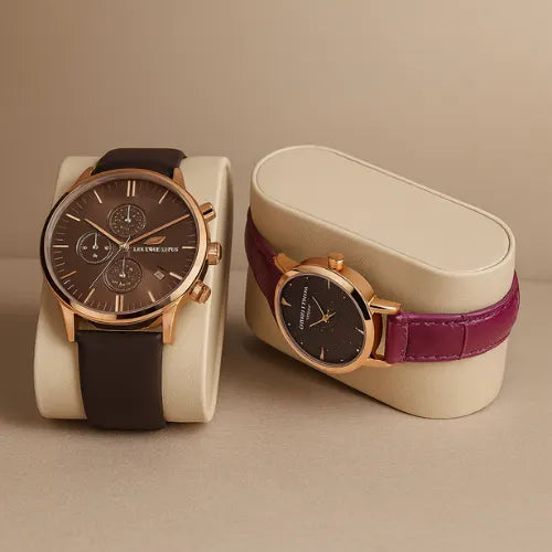 Caja Organizadora Relojes Estuche Porta Reloj Exhibidor 10pc