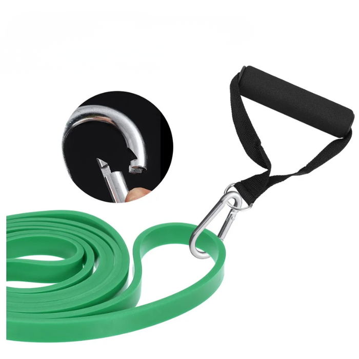 Bandas Elasticas Resistencia Fitness + Correa De Ejercicios Variado