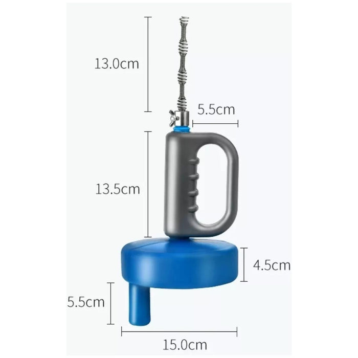 Sopapo Destapador Cañerias 5mts Laucha Sonda Destapador Wc