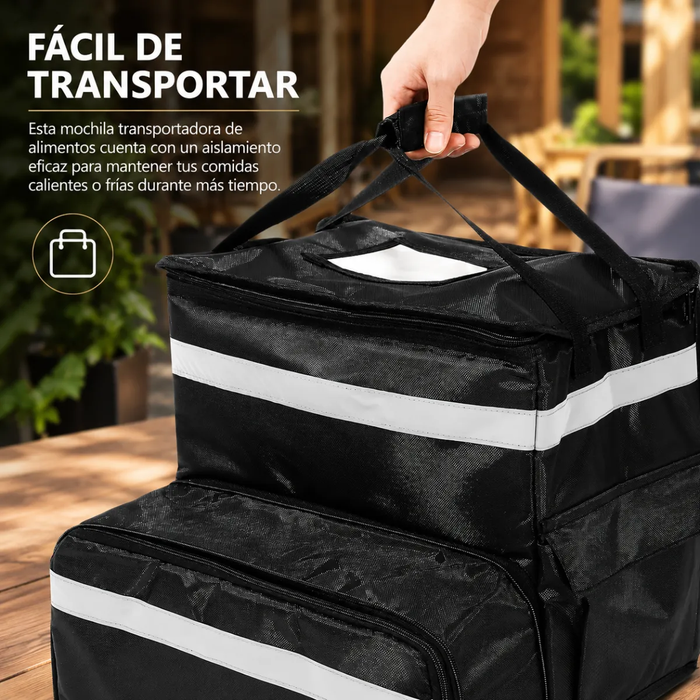 Bolso Termico Mochila Termica Delivery Expandible Repartidor