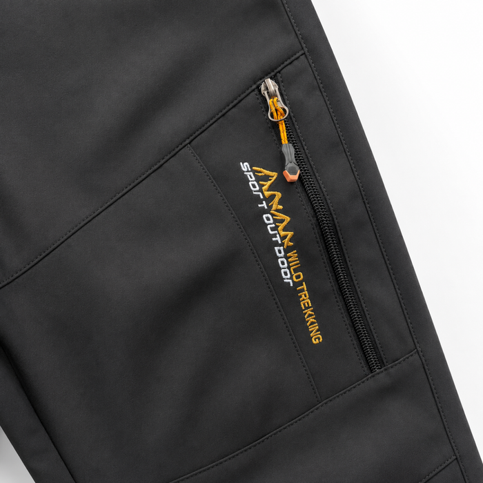Pantalon Softshell Termico Impermeable Para Trekking Outdoor