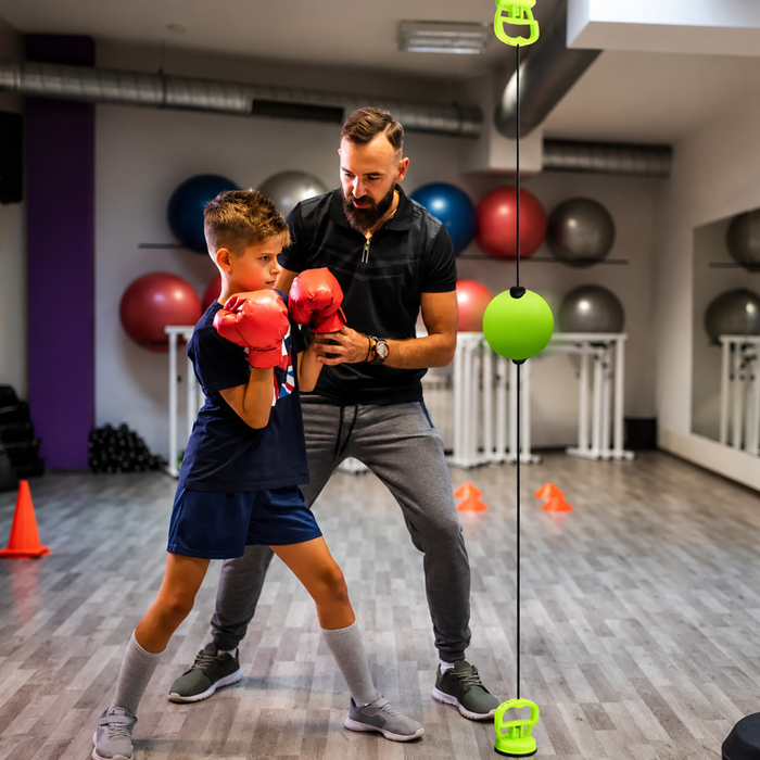 Pelota Entrenamiento Ventosa Para Boxeo Ajustable Reflejos