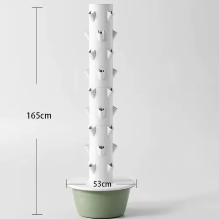 Torre Cultivo Hidroponico Vertical Altura Ajustable 9 Nivele