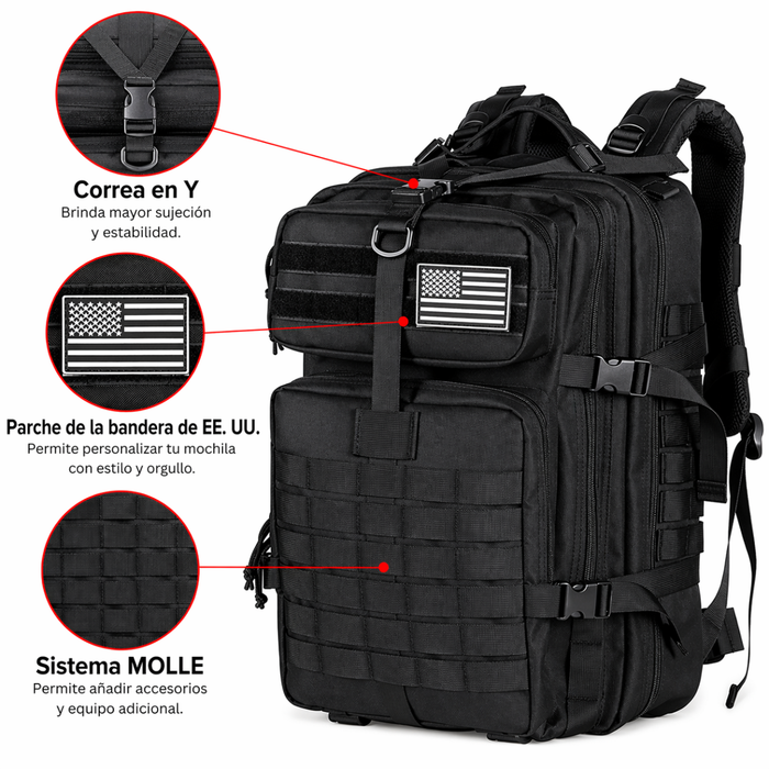 Mochila Tactica Bolso Militar Treking Mochila Tactica 50lts
