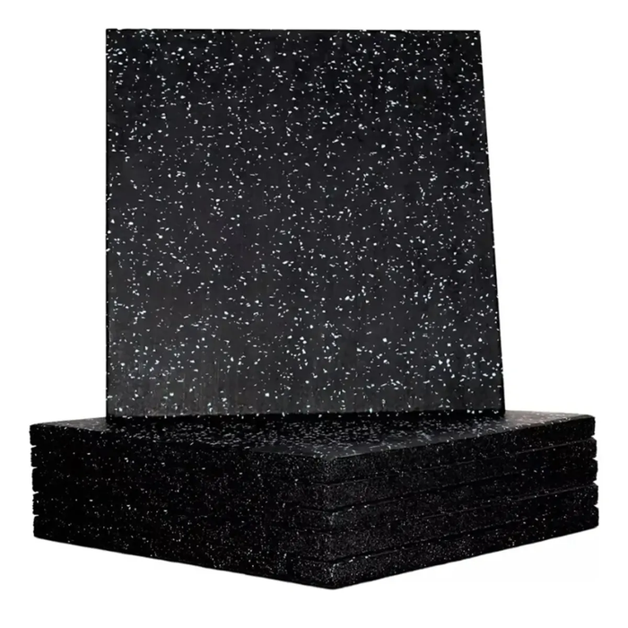 Piso Caucho Gimnasio Crossfit Tatami Goma 100x 100x2 Cm Gym