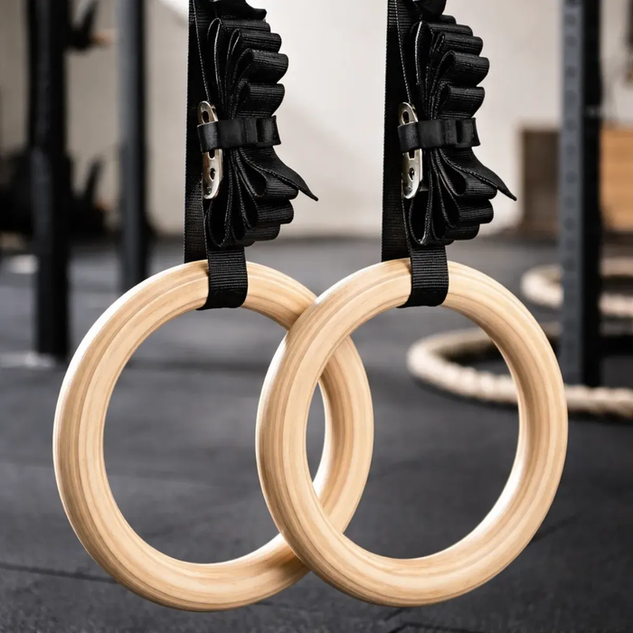 Anillas Olimpicas Hebillas Metalicas De Crossfit Calistenia
