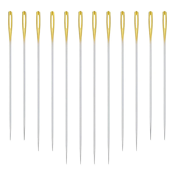 Pack X12 Agujas Para Coser A Mano Agujas Para Ciegos Agujas